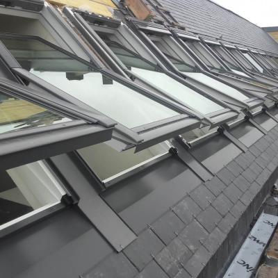 Pose de Velux sur un bâtiment à Quimper