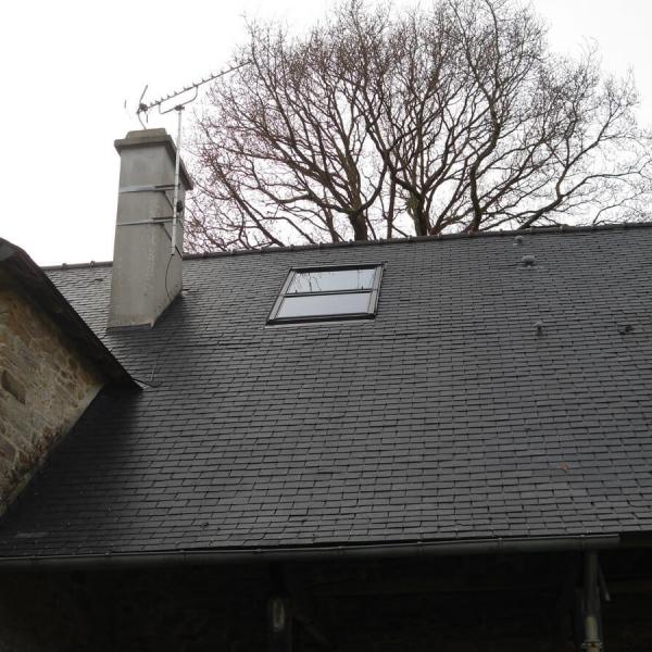 Pose de Velux sur une maison à Quimper