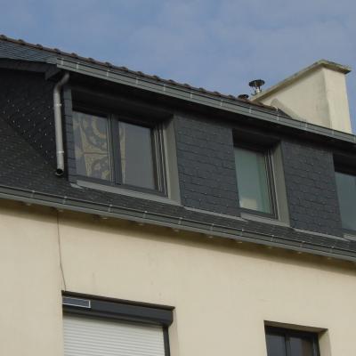 Couverture ardoise d'Espagne - Crochets en inox